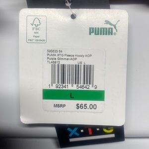 PUMA
Women's Printed Fleece Hoodie Pullover large